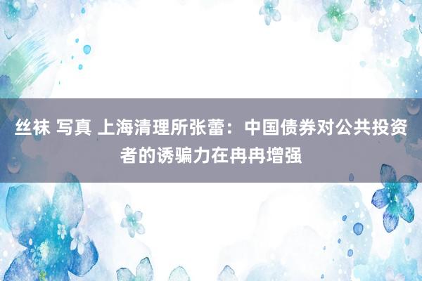 丝袜 写真 上海清理所张蕾：中国债券对公共投资者的诱骗力在冉冉增强