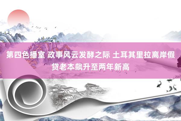 第四色播室 政事风云发酵之际 土耳其里拉离岸假贷老本飙升至两年新高
