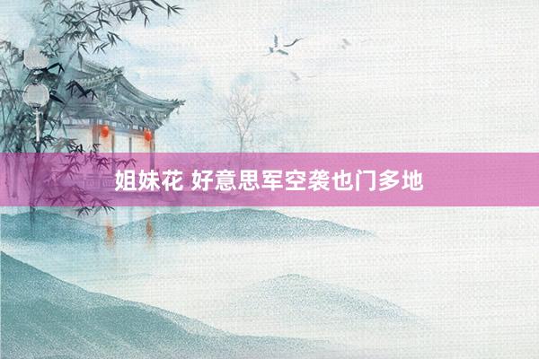 姐妹花 好意思军空袭也门多地