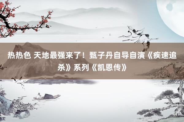 热热色 天地最强来了！甄子丹自导自演《疾速追杀》系列《凯恩传》